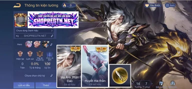 Volkath Ma ảnh + Violet Huyết ma