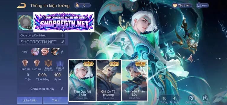 Yena Trấn yêu + Tulen Tiêu dao + Zata Chí tôn