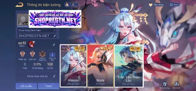 Veres Kimono + Yena Wave + Yena Trấn yêu