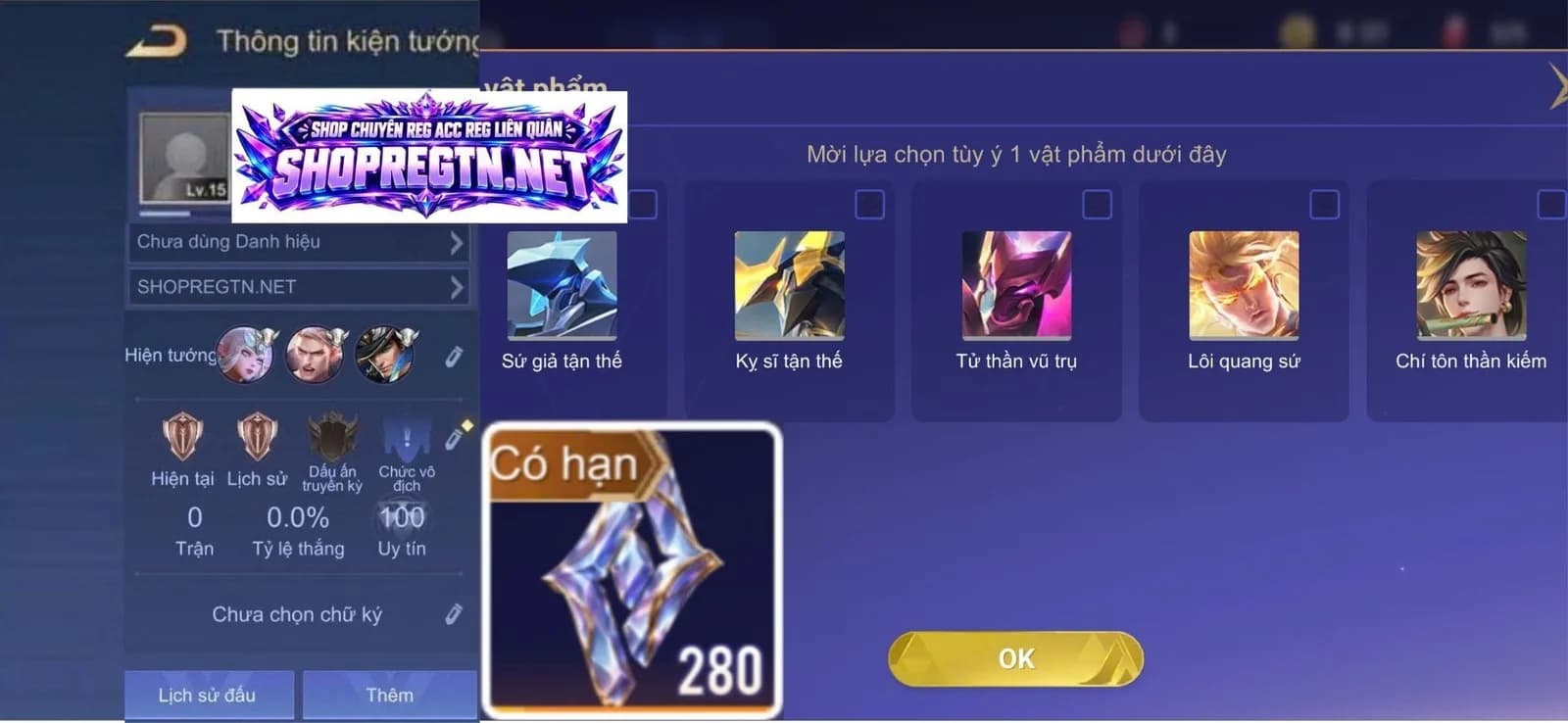 Rương 499hh + 280hh