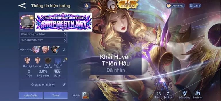 Ilumia Khải Huyền Thiên Hậu