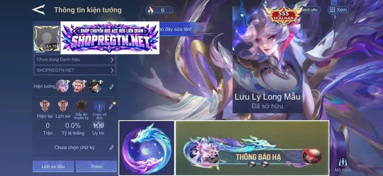 Veres Lưu ly Long mẫu