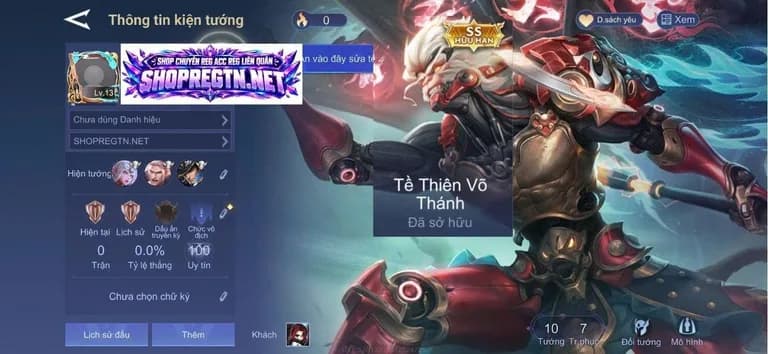 Ngộ Không Tề Thiên Võ Thánh