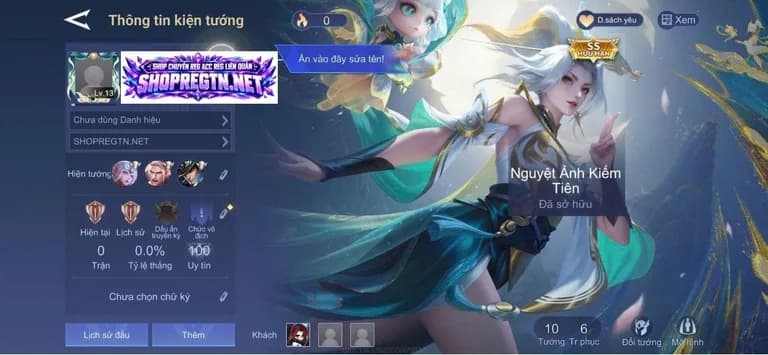 Natalya Nguyệt Ảnh Kiếm Tiên