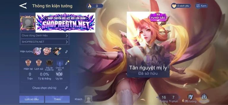 Liliana Tân nguyệt mị ly