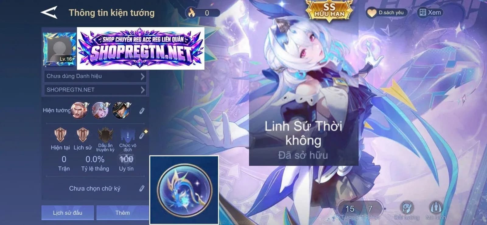 Rouie Linh Sứ Thời không