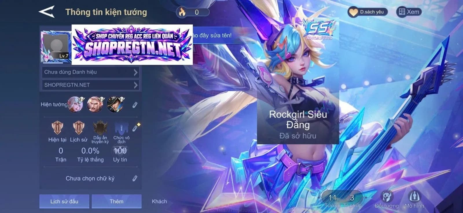 Butterfly Rockgirl Siêu Đẳng