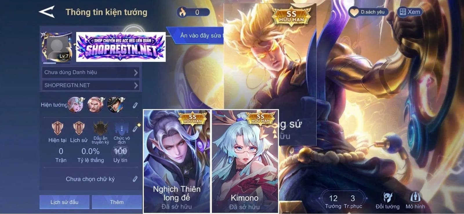 Nak Lôi + Veres Kimono + Quillen Nghịch thiên