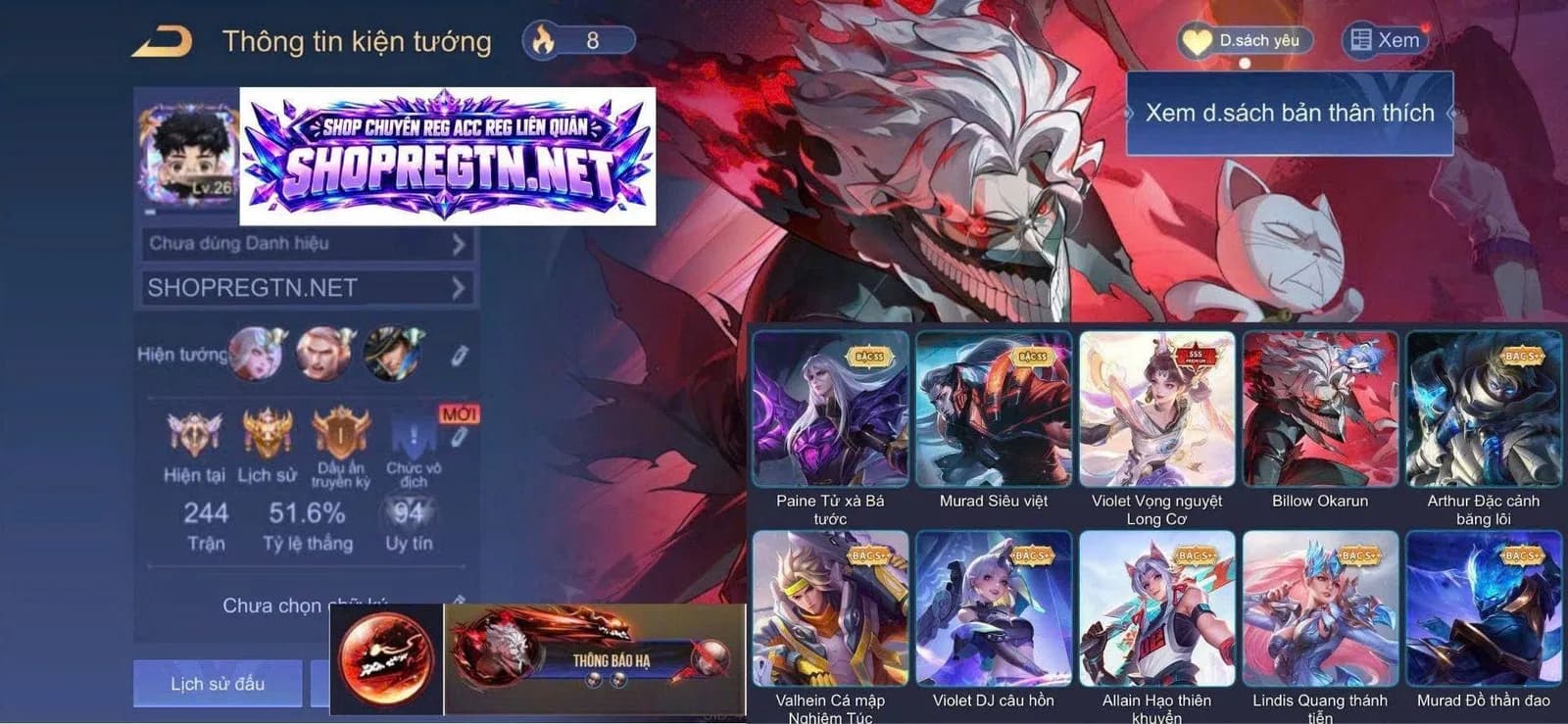 Billow Okarun + Violet Long cơ