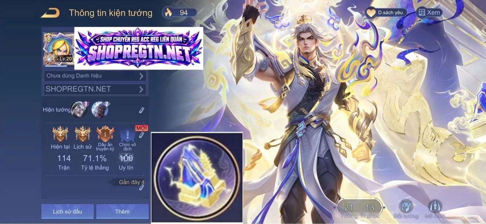 Bolt Baron Thiên Phủ - Tư Mệnh (gãy)