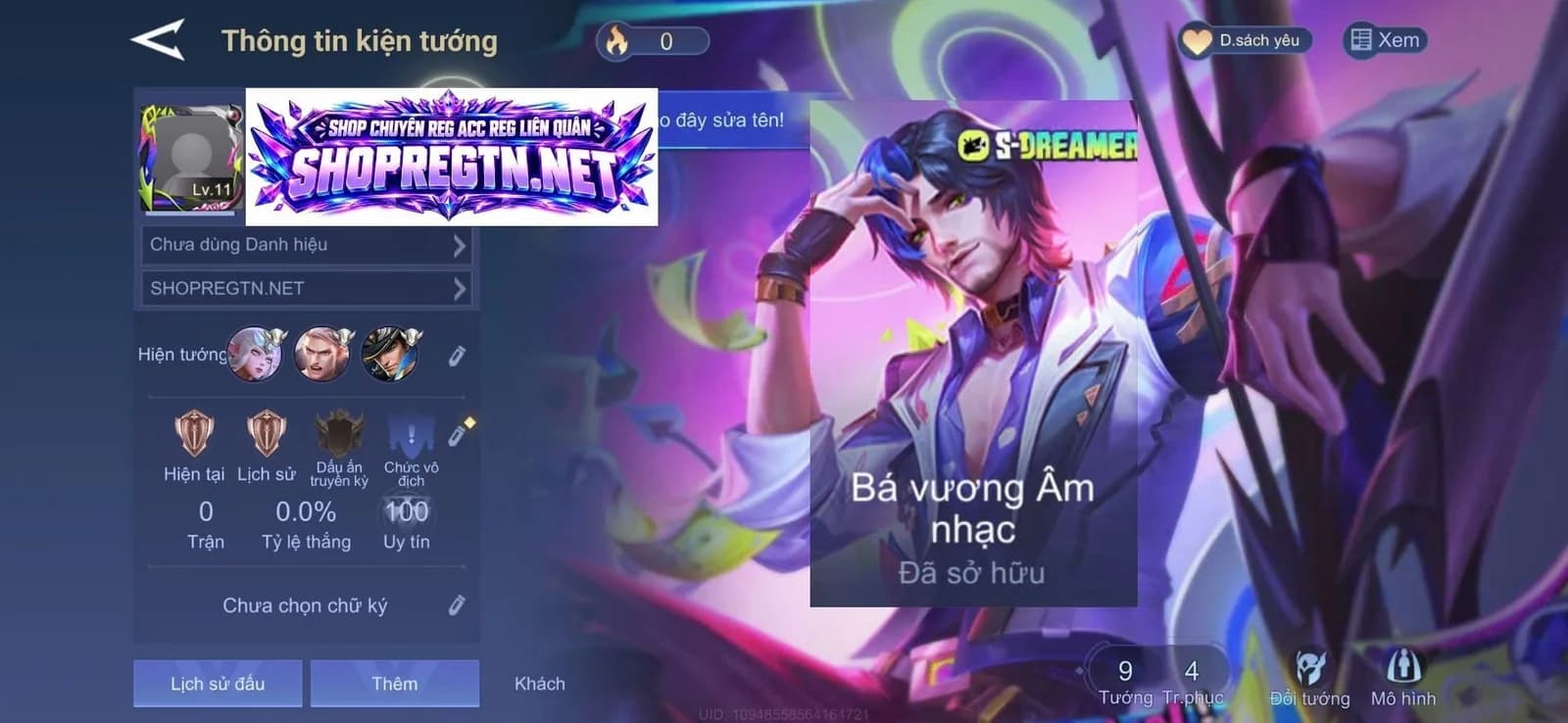 Florentino Bá vương âm nhạc