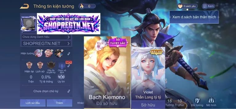 Ryoma Samurai + Airi Kiemono + Vio Thần long